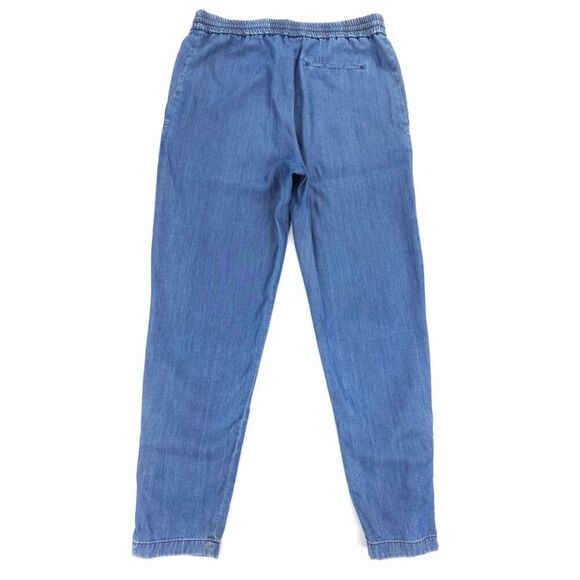 ALLSAINTS Eliza Slouchy Denim Trouser Chambray Jogger Pants Lagenlook Boho Lagom - Picture 5 of 8